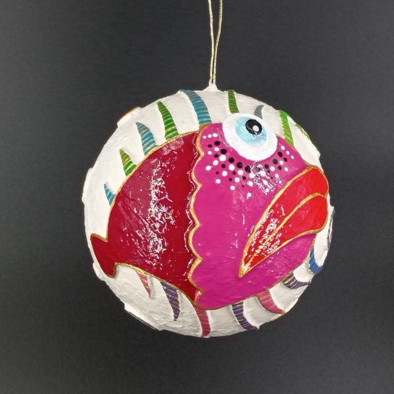 Bola 12cm Pez con botox