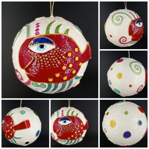 Bola 12cm Pez interesante