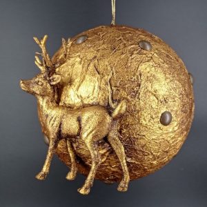 Bola 15cm Ciervo en relieve
