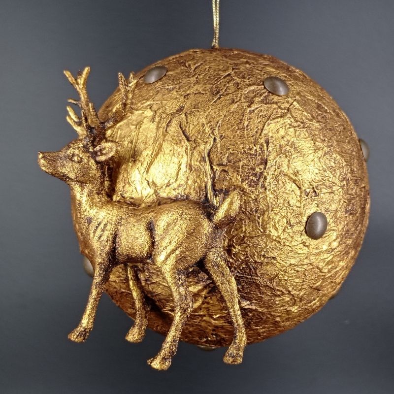 Bola 15cm Ciervo en relieve