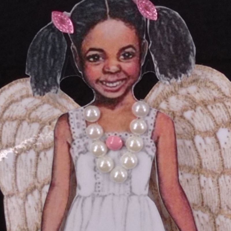 Angelito papel niña Noemi - Imagen 2