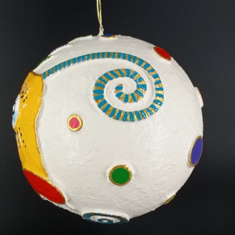 Bola 12cm Pez dientes salidos - Imagen 3