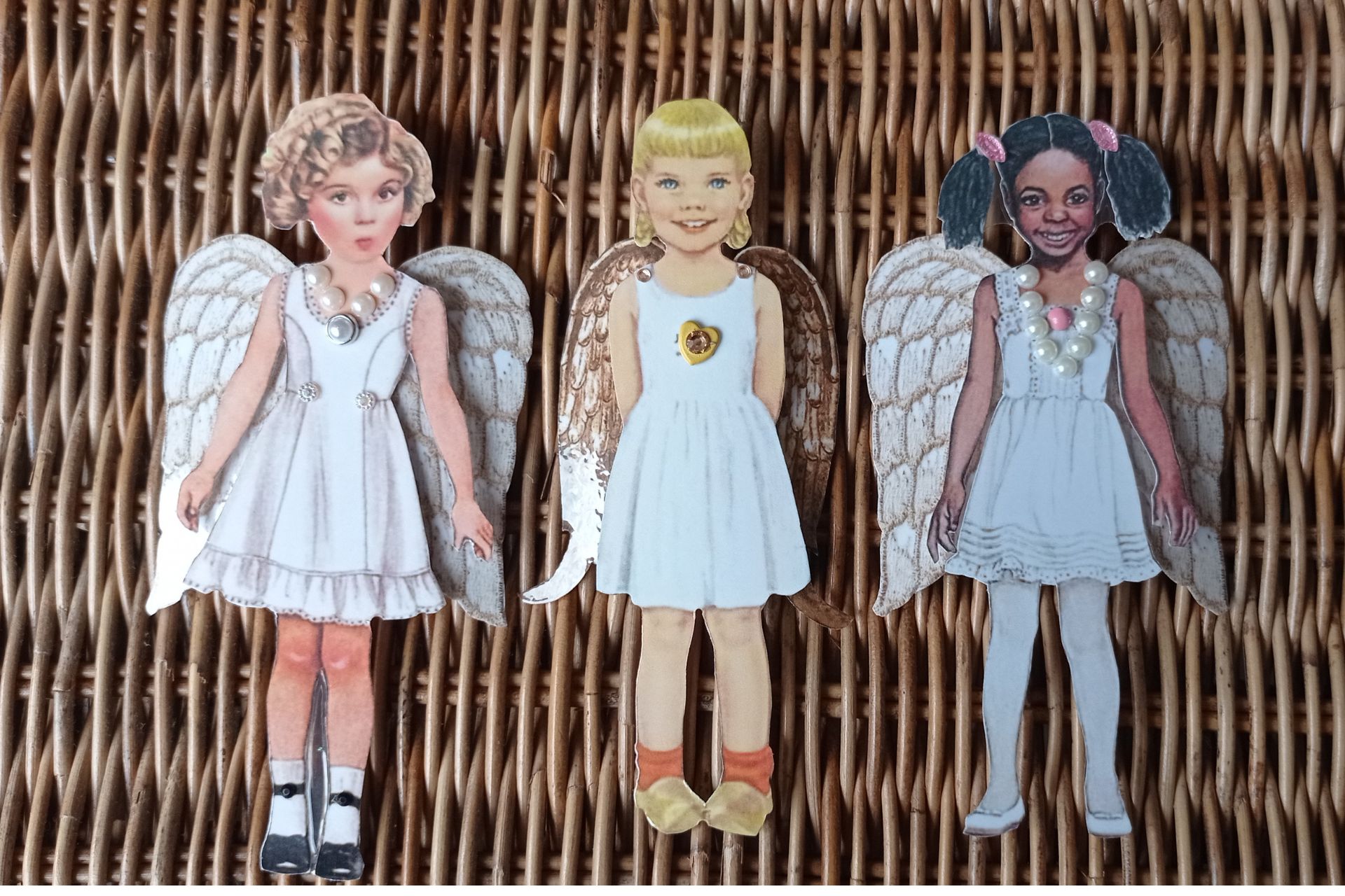 Angelito papel niña Noemi - Imagen 3