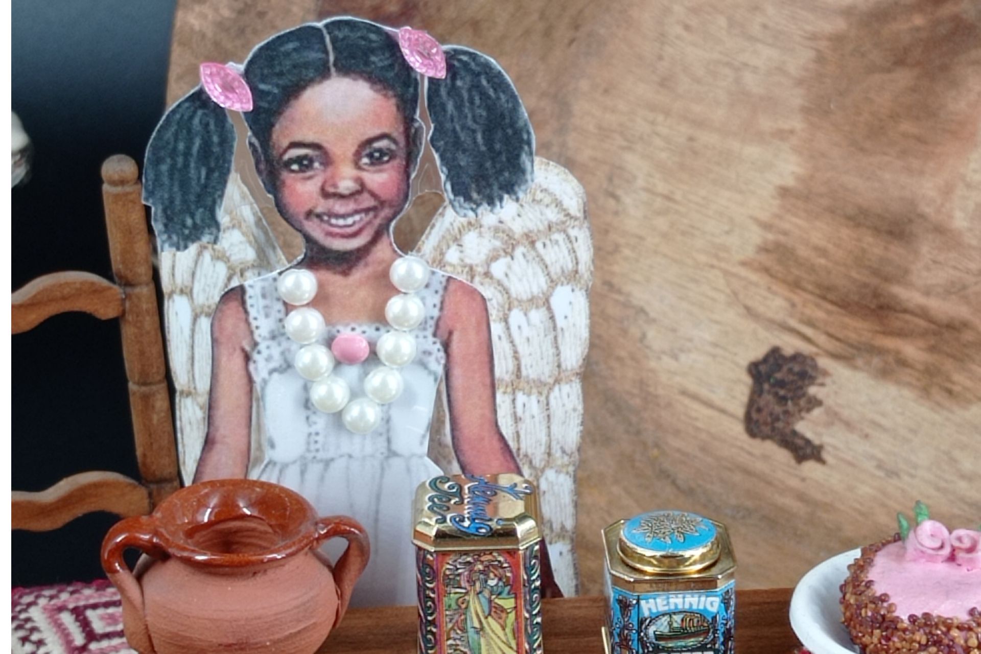 Angelito papel niña Noemi - Imagen 4