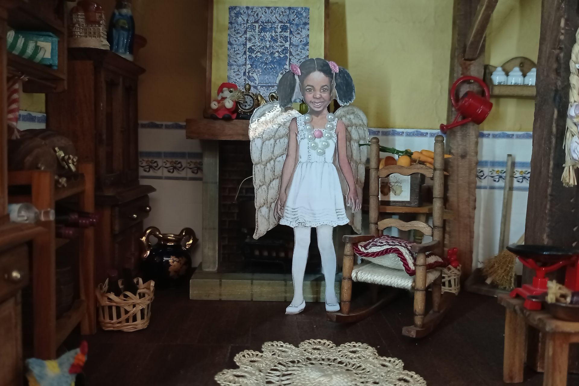 Angelito papel niña Noemi - Imagen 5