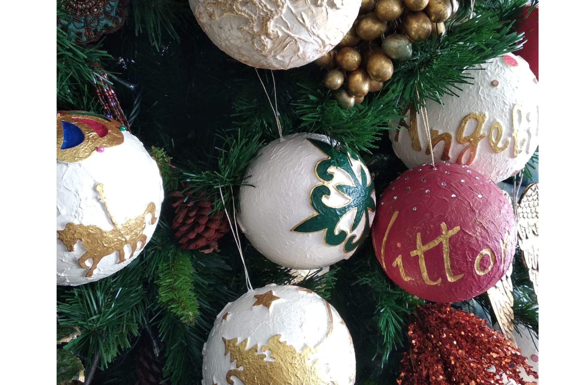 Bola 12cm Reyes Magos adorando - Imagen 7