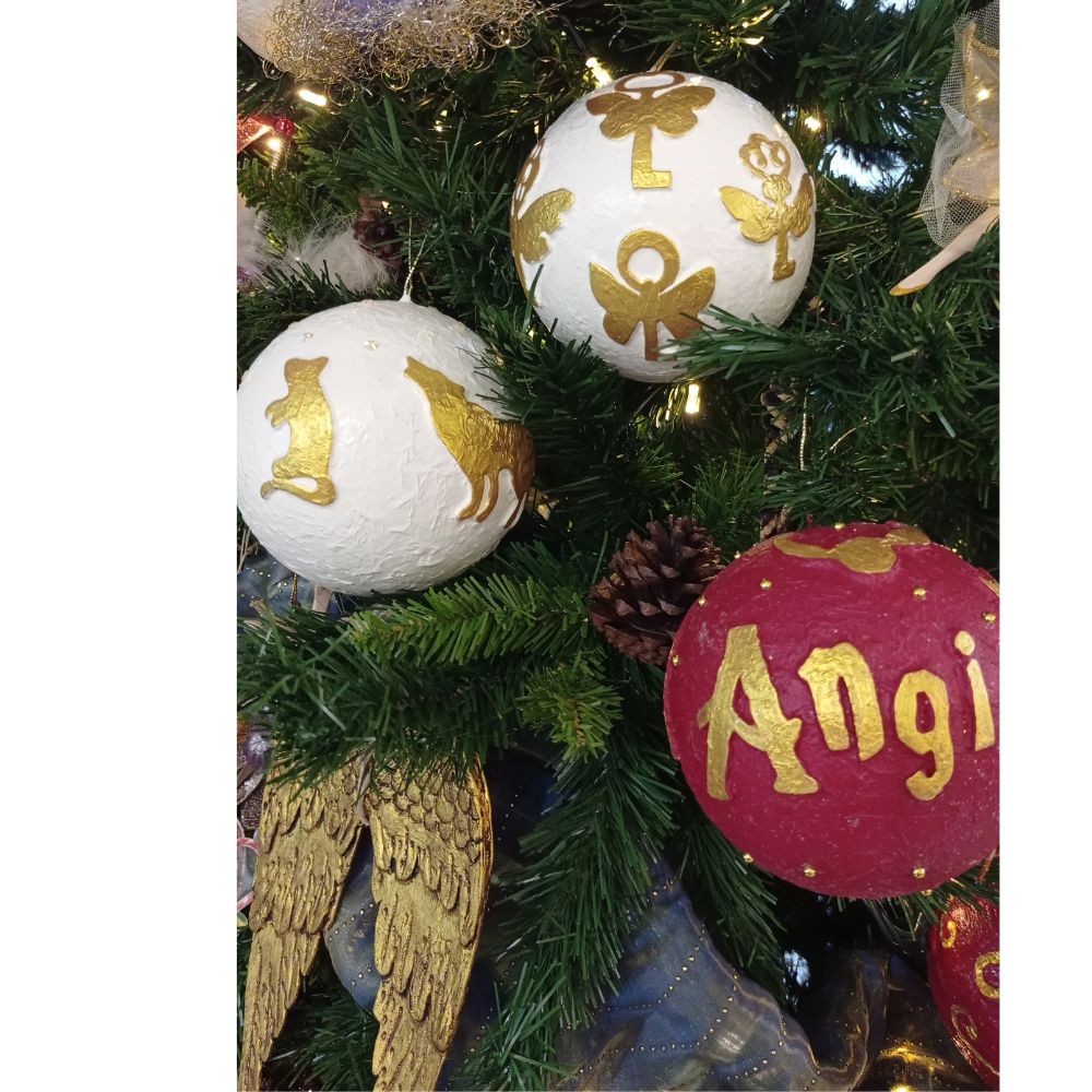 Alas de ángel tallada oro viejo - Imagen 4