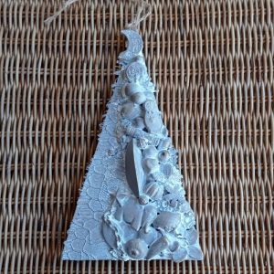 Arbol colgante abalorio topo elefante