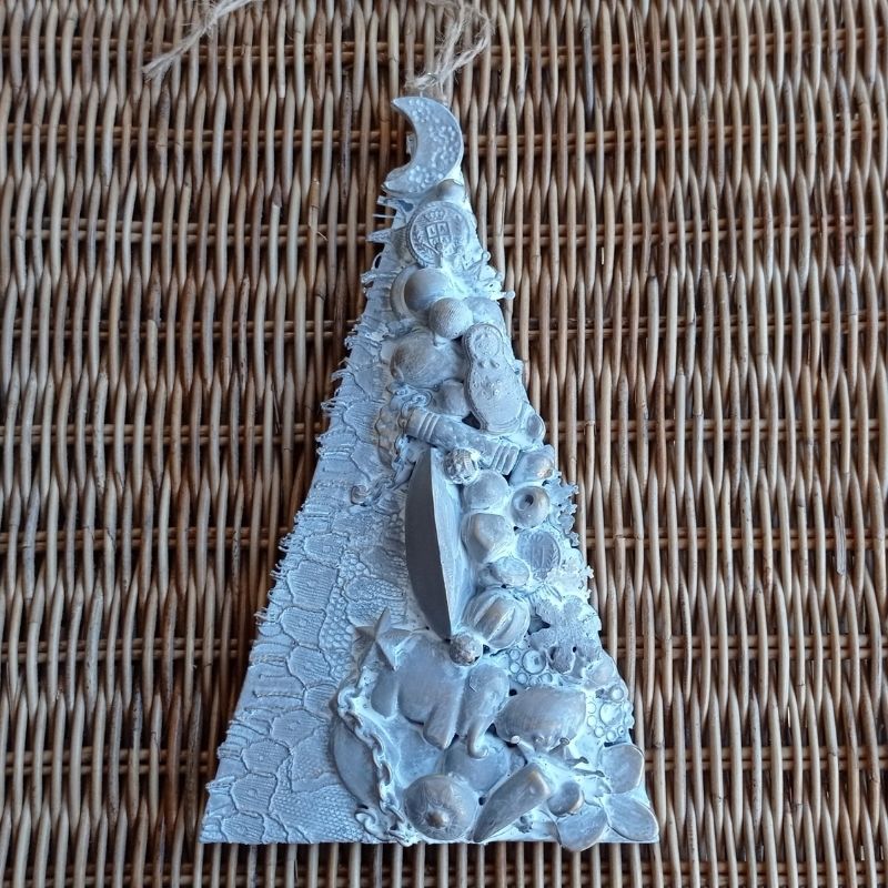 Arbol colgante abalorio topo elefante