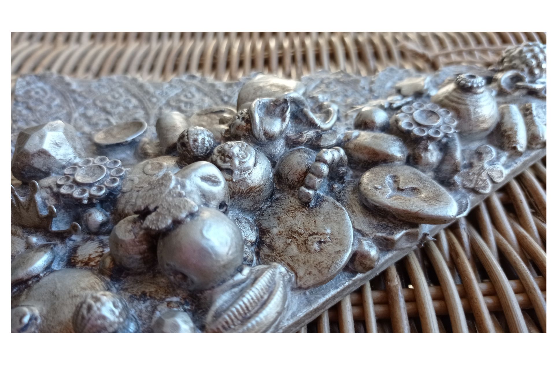 Arbol colgante abalorio plata angelito - Imagen 8