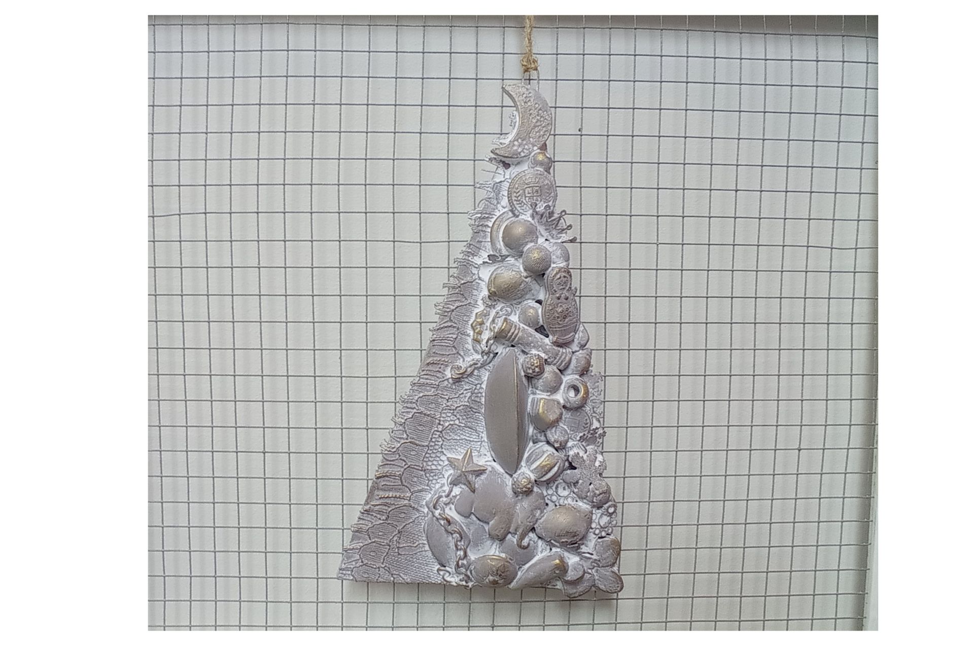 Arbol colgante abalorio topo elefante - Imagen 5